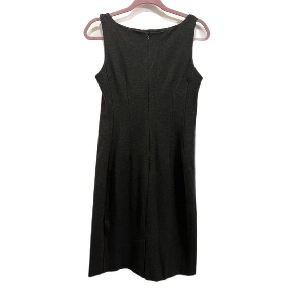 M.M. LAFLEUR New York Black Shift Midi Dress   Women's Size 12 - Picture 6 of 8